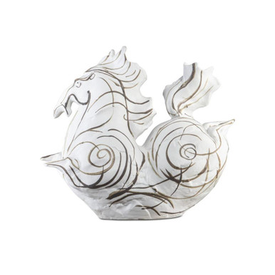 Jumping Horse 12.5 Inch Sculpture by Currey Company - 1200-0707