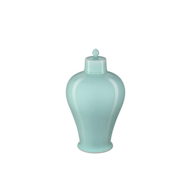 Celadon 8.5 Inch Small Maiping Jar by Currey Company - 1200-0674