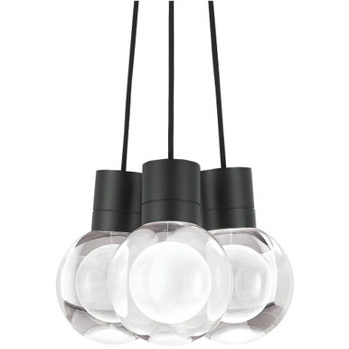 Sean Lavin 3 LED Contemporary Small Pendant by Visual Comfort Modern - 700TDMINAP-3