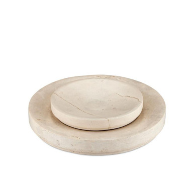 Grecco 12 Inch Low Bowl (Set of 2) In Modern by Currey Company - 1200-0806