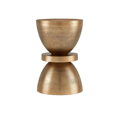 Ivaan Accent Table In 18.5 Inch Tall and 12 Inch Wide by Currey Company - 4000-0132