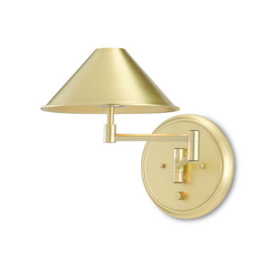 Seton 1 Light Swing Arm Wall Sconce by Currey Company - 5000-0186