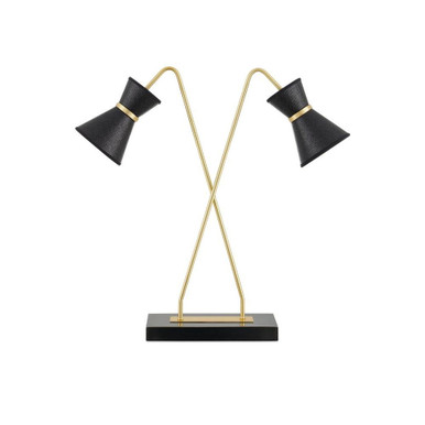 Avignon 2 Light Desk Lamp 28.75 x 30 Inches by Currey Company - 6000-0898