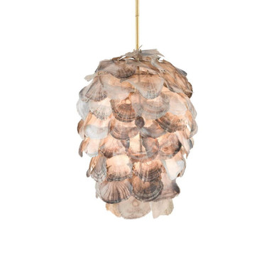 Cruselle 1 Light Medium Pendant by Currey Company - 9000-0736