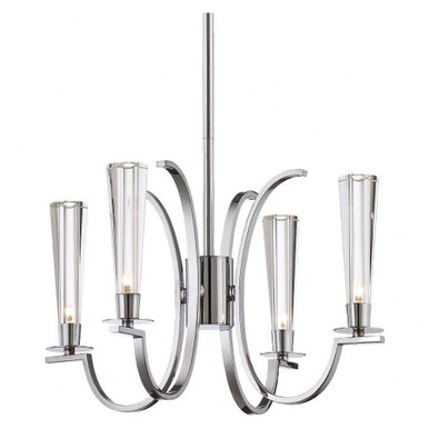 Cromo 4 Light Small Chandelier by Eurofase - 25633-016