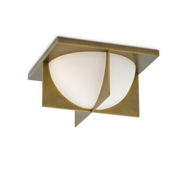 Lucas 2 Light 16.5 Inch Wide Flush Mount by Currey Company - 9999-0039