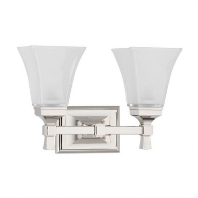 Kirkland 2 Light Bath Vanity 9.75 x 15 Inch  by Hudson Valley  - 1172-PN