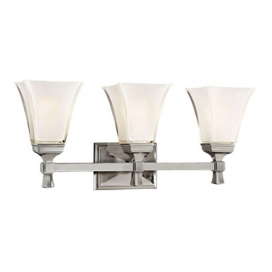Kirkland 3 Light Bath Vanity 9.75 x 22.5 Inch  by Hudson Valley  - 1173-SN