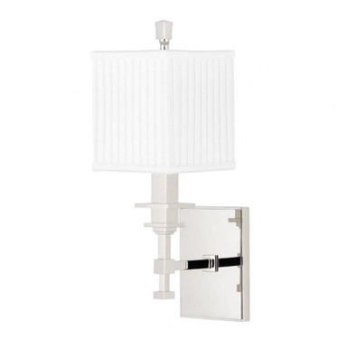 Berwick 1 Light Wall Sconce 15.25 x 5 Inch  by Hudson Valley  - 241-PN