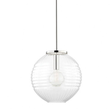 Bay Ridge 1 Light Pendant 17.5 x 17 Inch by Hudson Valley by Hudson Valley  - 2717-PN