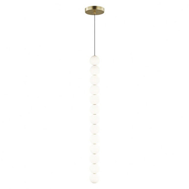 Orbet 18.9W 1 LED Mini Pendant by Visual Comfort Modern - 700TDOBT13-LED927
