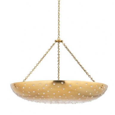 Dalton 9 Light Pendant 23 x 35.5 Inch by Hudson Valley by Hudson Valley  - 4636-AGB
