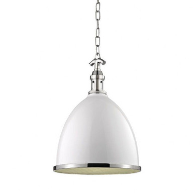 Viceroy 1 Light Pendant 17.75 x 12.75 Inch by Hudson Valley - 7714-WPN