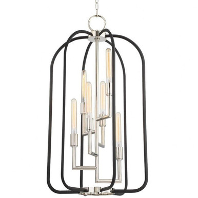 Angler 6 Light Lantern 37 x 20 Inch by Hudson Valley by Hudson Valley - 8316-PN