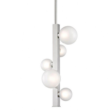 Mini Hinsdale 5 Light Pendant 19.75 x 11 Inch by Hudson Valley  - 8705-PN