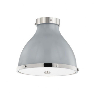 Painted No. 3 2 Light Flush Mount 11 x 12.5 Inch by Hudson Valley  - MDS360-PN/PG
