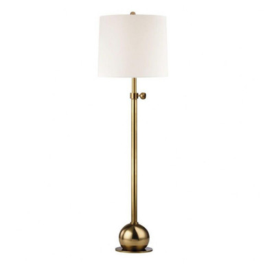 Marshall 1 Light Floor Lamp 62 Inch Tal by Hudson Valley by Hudson Valley - L116-VB-WS