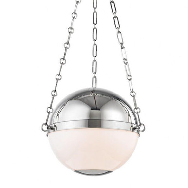 Sphere No.2 2 Light Pendant 12.75 x 16.5 Inch by Hudson Valley - MDS750-PN