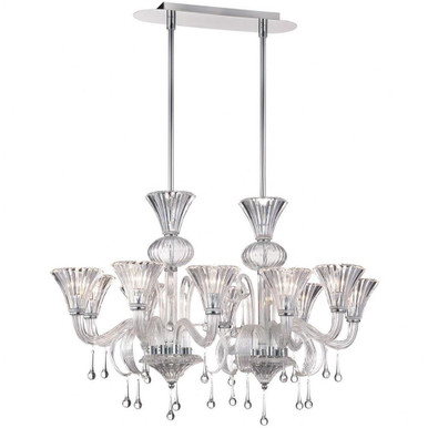 Gloria 10 Light Oversized Chandelier by Eurofase - 28051-015