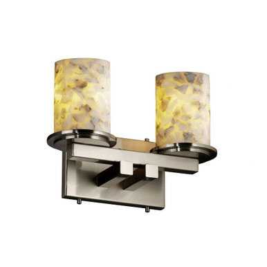 Alabaster Rocks Dakota 2 Light Vanity Light by Justice Design - ALR-8772-10