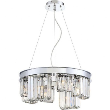 Lumino 8 Light Small Chandelier by Eurofase - 29078-011