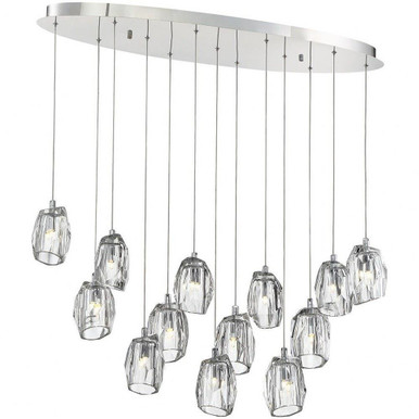 Diffi 13 Light Mini Chandelier by Eurofase - 29090-013
