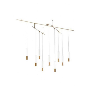 Captra 58.5W 9 LED Chandelier 8.8 Inch by VC Modern - 700CPT9R-LED930R