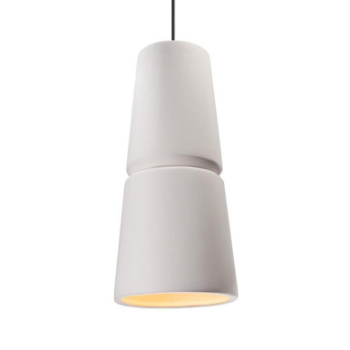 Radiance 1 Light Large Cone Pendant by Justice Design - CER-6435
