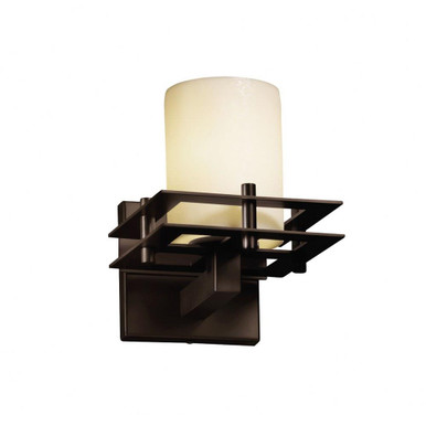 Candlearia Metropolis 1 Light Wall Sconce by Justice Design - CNDL-8171-10-CREM