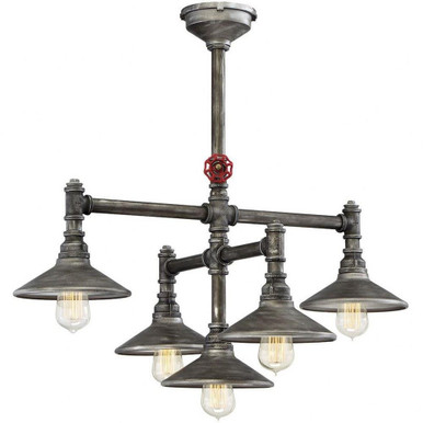 Zinco 5 Light Large Chandelier by Eurofase - 30030-015