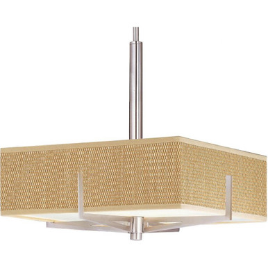 Elements 3 Light Mini Pendant 16 Inch Tall by ET2 E95345-101SN