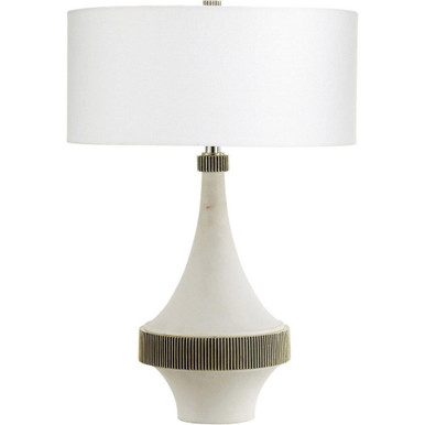 saratoga 12W 1 LED Table Lamp 20 Inches Wide by 25 Inches High by Cyan  - 10960-1