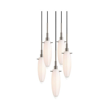 Candela 5 Light Medium Pendant by Sonneman - 3553.13-5