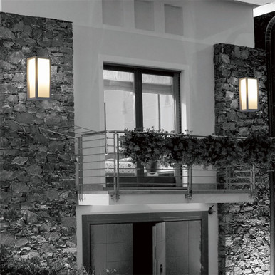 18W 1 LED Light Outdoor Wall Lantern 9.88 Inch Tall by Eurofase - 31580