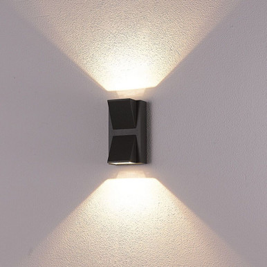 Vallero 2 LED Light Outdoor Wall Lantern by Eurofase - 31582