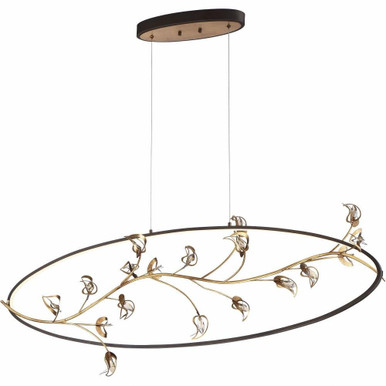 Peralta 1 Light Medium Oval Chandelier by Eurofase - 31393-010