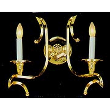 European Crafted 2 Light Wall Sconce 15 Inch Wide by Elk Home - 8905/2