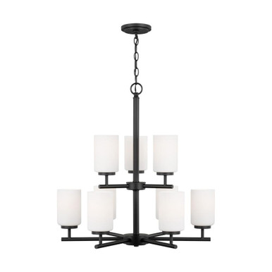 Oslo 9 Light Medium Chandelier by Generation Lighting 31162 - 31162
