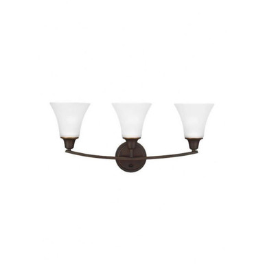 MetCALf 3 Light Vanity Light by Generation - 4413203