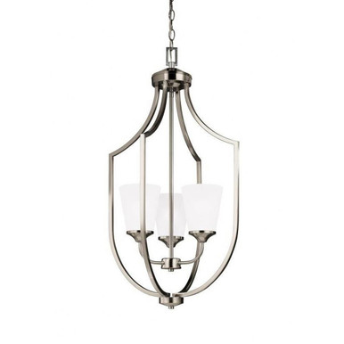 Hanford 3 Light Small Foyer Chandelier by Generation Lighting - 5224503