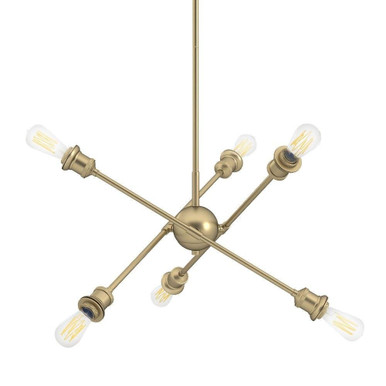 Axel 6 Light Medium Chandelier by Golden - 1945-6