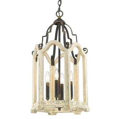 Octavia 4 Light Medium Pendant by Golden - 0832-4P ABI