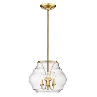Annette 3 Light Medium Pendant by Golden - 1087-3P