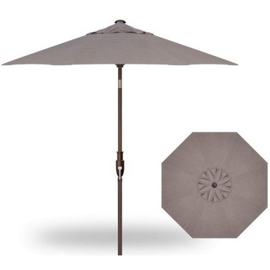 7.5 Foot Aluminum Glide Tilt Octagon Market Umbrella by Treasure Garden - UM977