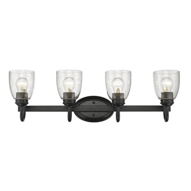 Parrish 4 Light Vanity Light by Golden - 8001-BA4