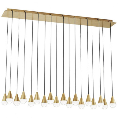 Cupola 18 Light Mini Chandelier by VC Modern 700TRSPCPA18TB-LED930120 - 700TRSPCPA18TB-LED930120