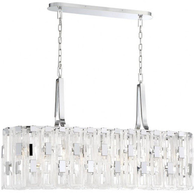 Viviana 9 Light Mini Oval Chandelier by Eurofase - 33743-011