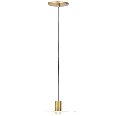 Eaves 4.3W 1 LED Small Line Voltage Pendant by Visual Comfort Modern - 700TRSPEVS1RB-LED930