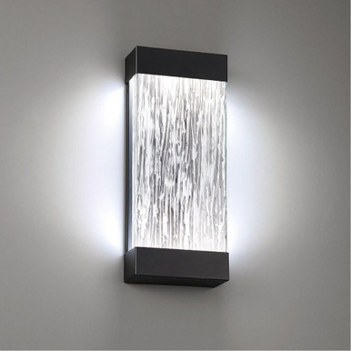 Tiffany 10W 1 LED Outdoor Wall Lantern 16.5 Inch Tall by Eurofase - 35892-014