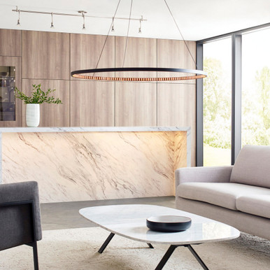 Sean Lavin 1 Light Oversized Chandelier by Visual Comfort Modern 700VLV36